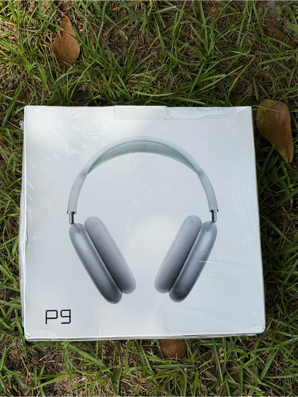 Over-Ear Headphones in Light Gray